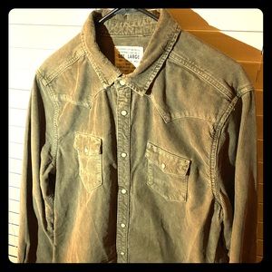 All Saints corduroy shirt / jacket